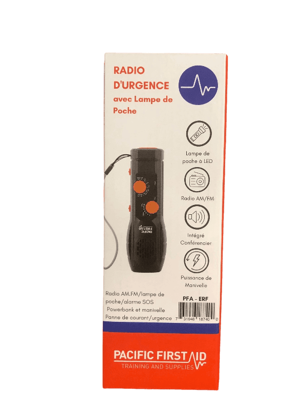PFA Emergency Radio with Built-in Flashlight
