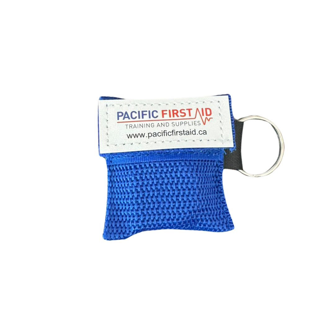 PFA CPR Face Shield Pocket Cloth Case Keychain