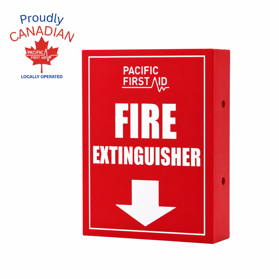3D Fire Extinguisher Wall Sign