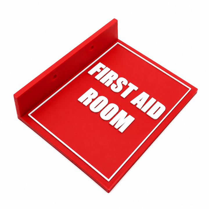 3D First Aid Wall Signages