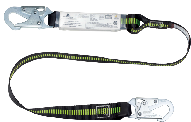 6 Foot Shock Absorbing Lanyard