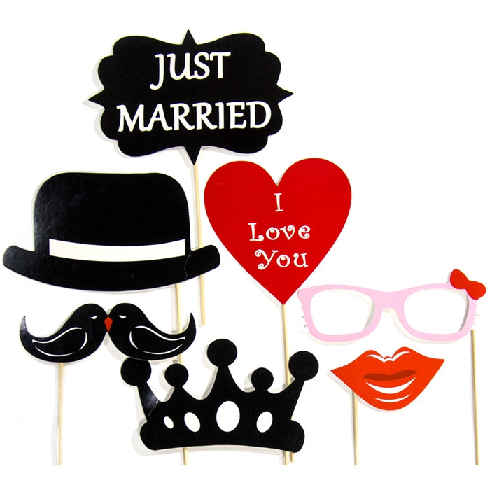 Wedding Photo Booth Props