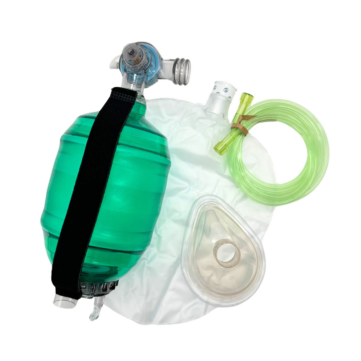 Med-Rescuer BVM Resuscitator - Adult Mask (Bag Valve Mask)