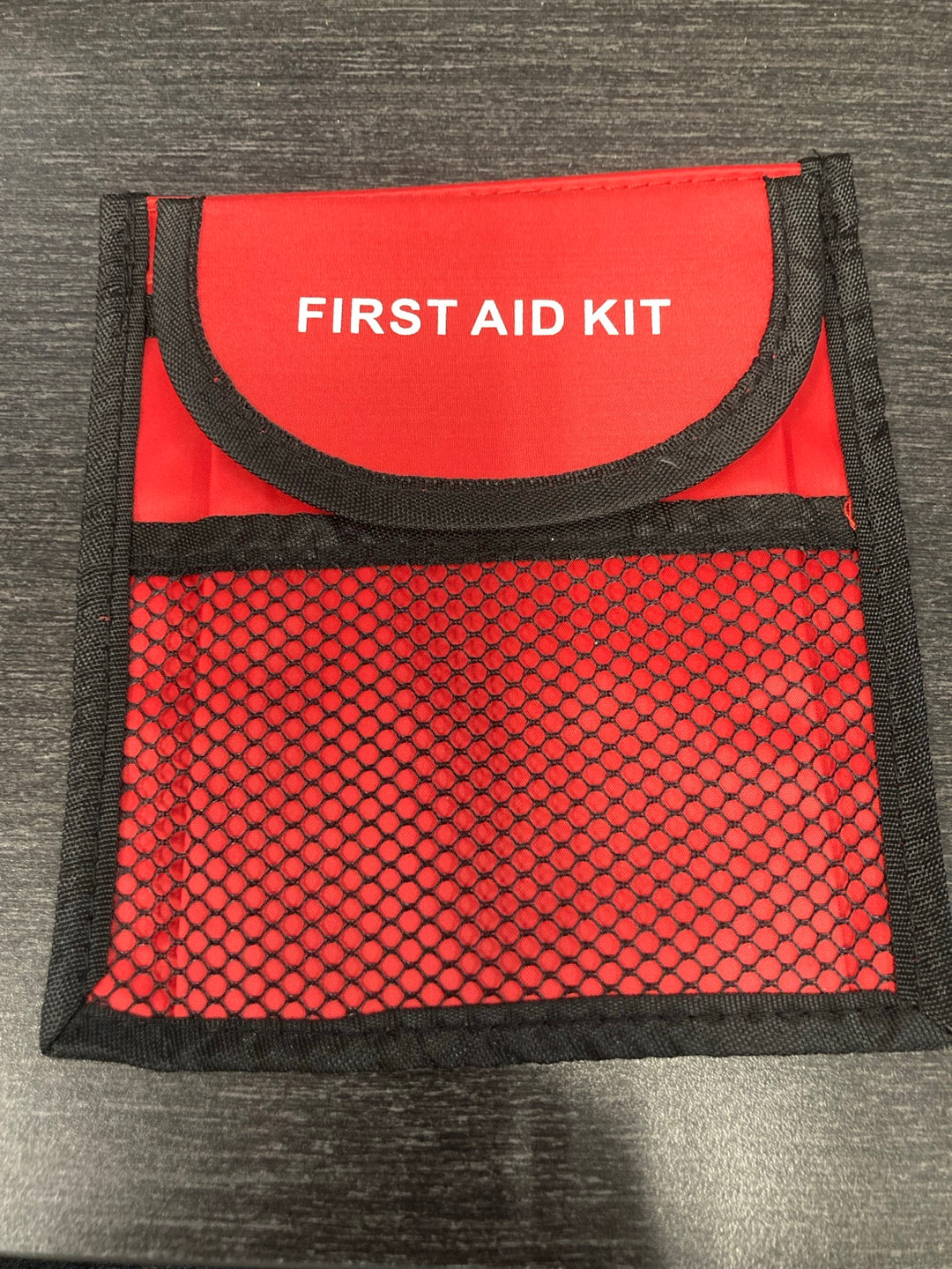 FIRST AID KIT Pouch with Mesh Pocket (6" x 7")