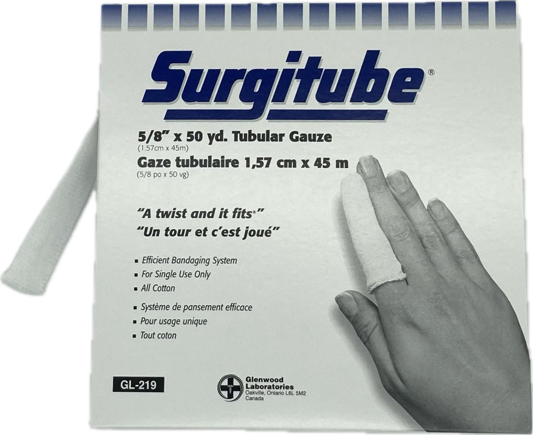 Surgitube Tubular Gauze - 5/8" x 50yrds