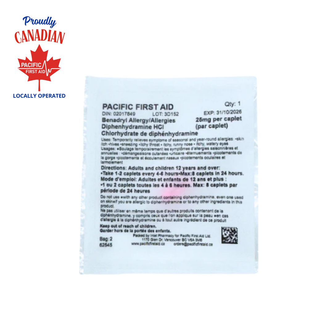 Diphenhydramine Hydrochloride 25mg (Pack of 1 Tablet)