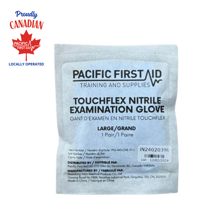 Touchflex Nitrile Examination Glove 1 Pair (Large Size)
