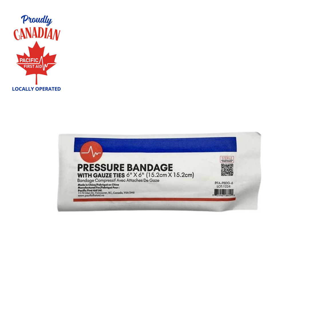 PFA Pressure Bandage with Gauze Ties