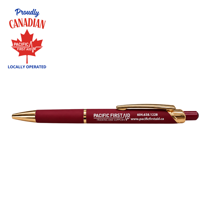 Pacific First Aid Branded Pens