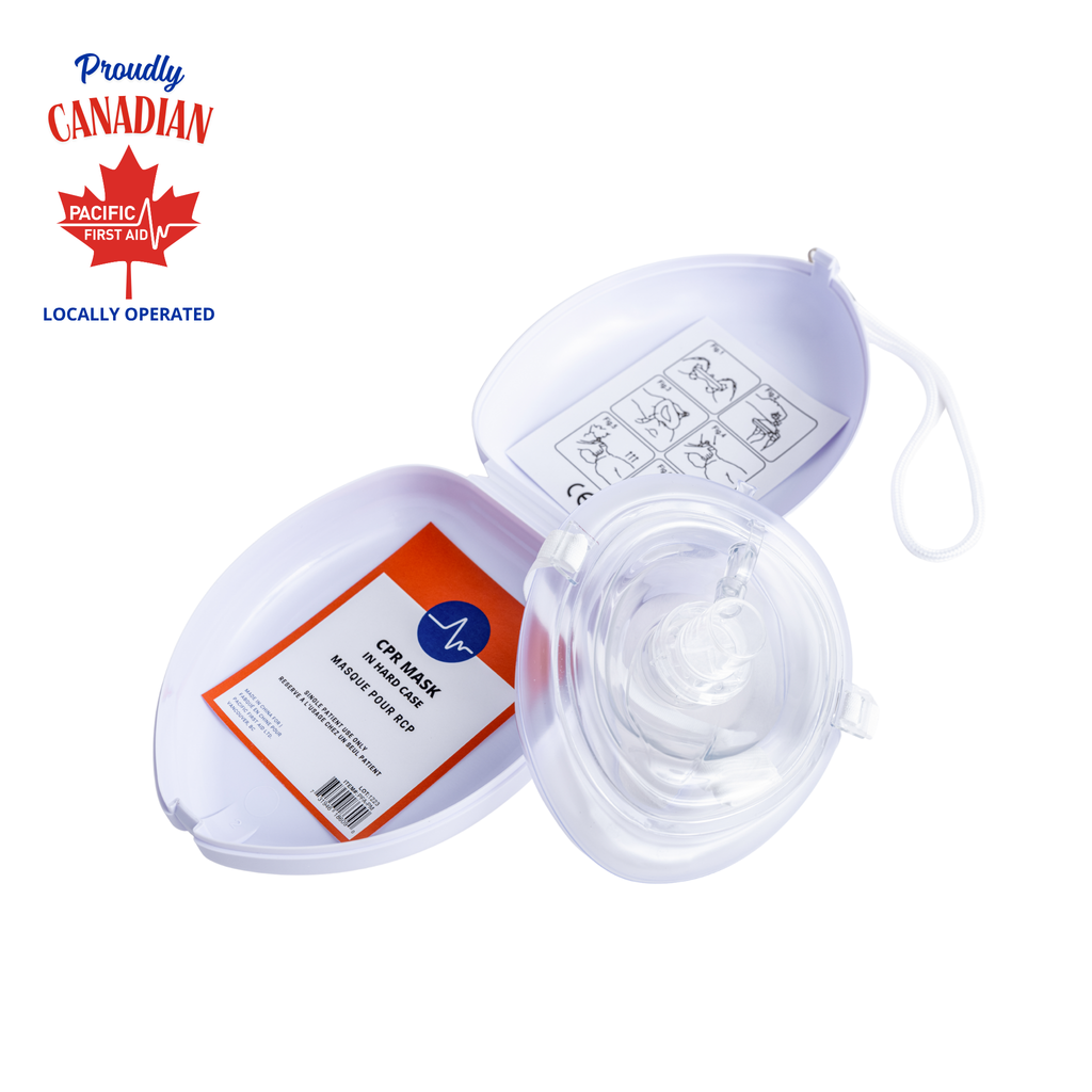 CPR Pocket Mask in Hard Case – Pacific First Aid