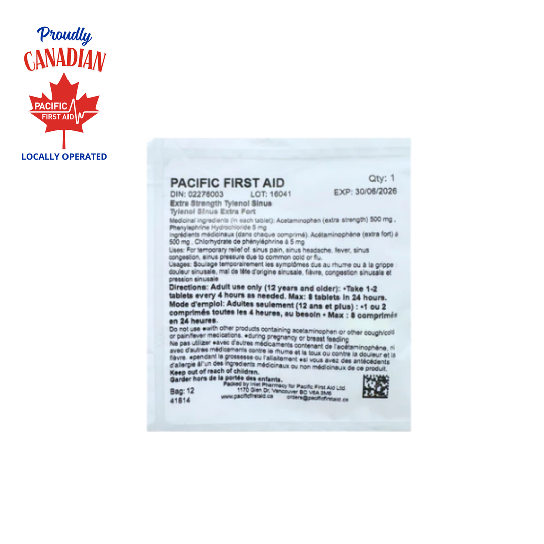 Extra Strength Tylenol Sinus (Pack of 1 Tablet)