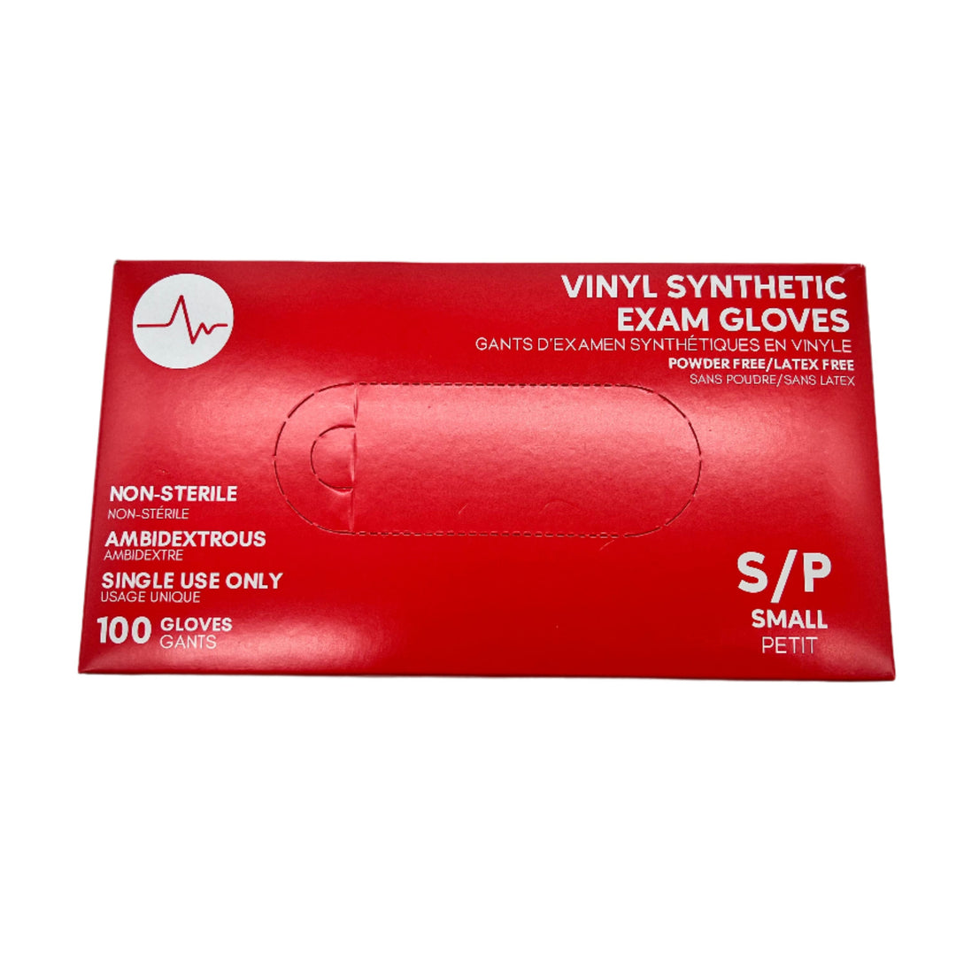 Pacific First Aid Vinyl Synthetic Exam Gloves