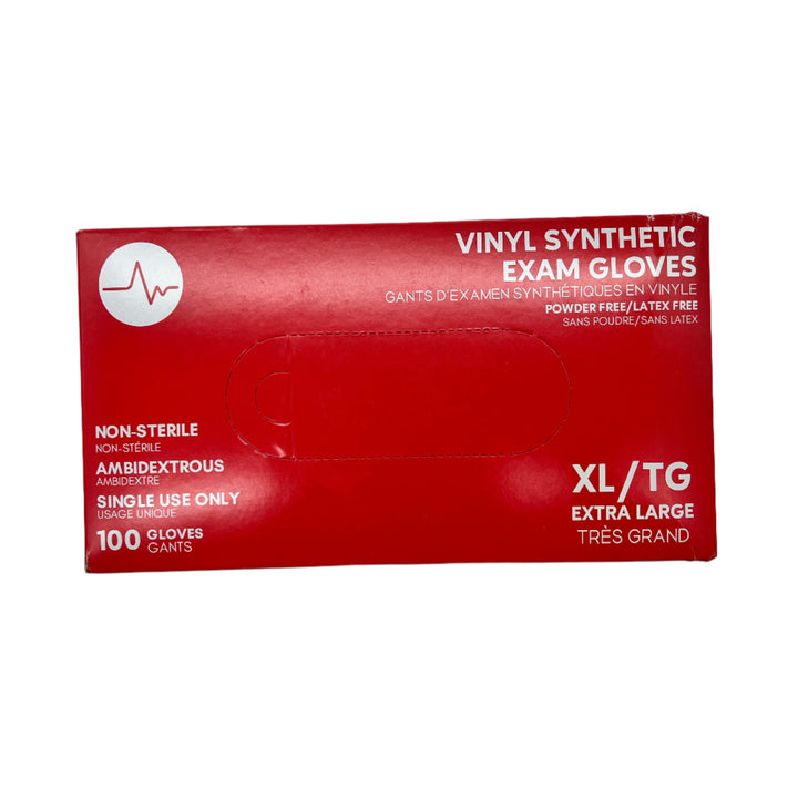 Pacific First Aid Vinyl Synthetic Exam Gloves