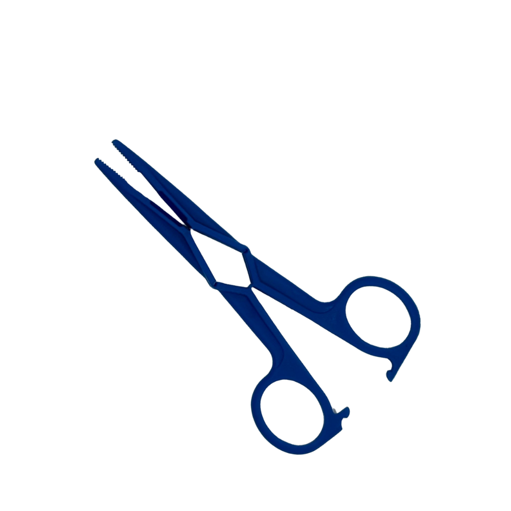 12" Blue Scissor Style Forcep