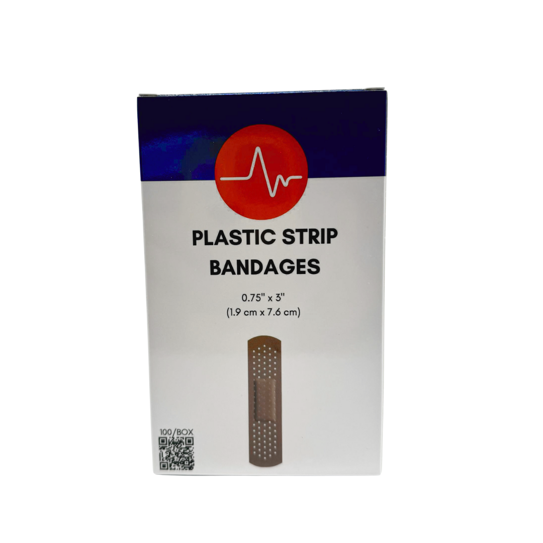 Plastic Strip Bandage 3/4" x 3"