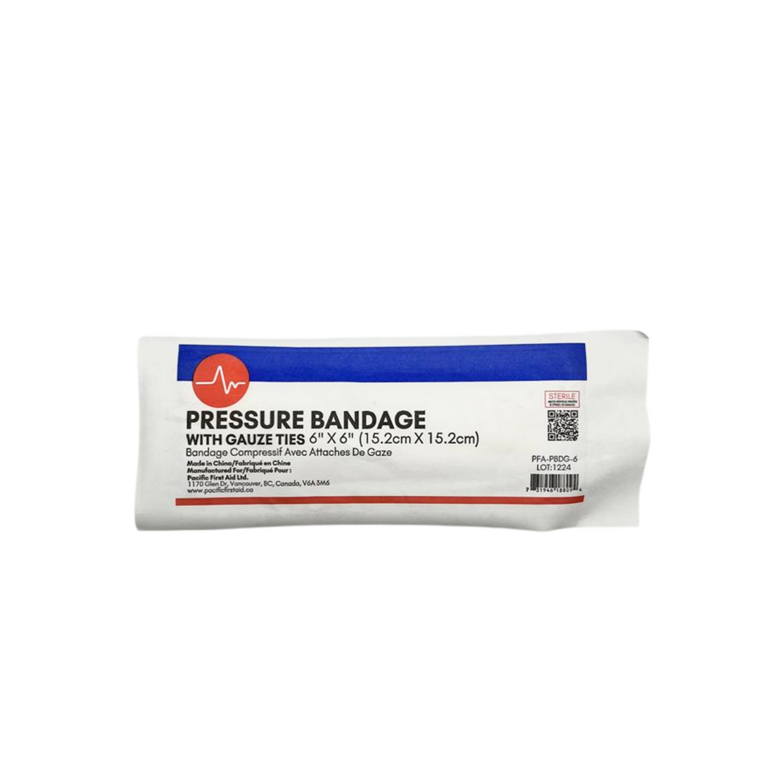 PFA Pressure Bandage with Gauze Ties