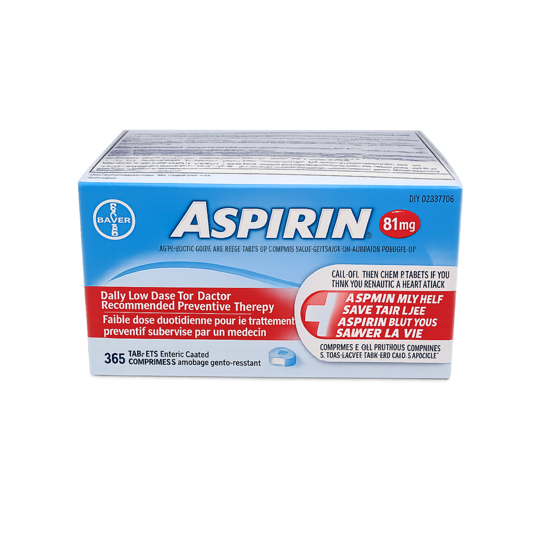 Bayer Aspirin 81Mg - 365 Tabs
