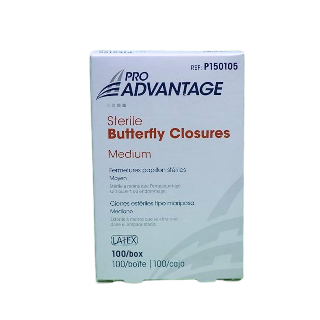 ProAdvantage Butterfly Closure Medium Box of 100