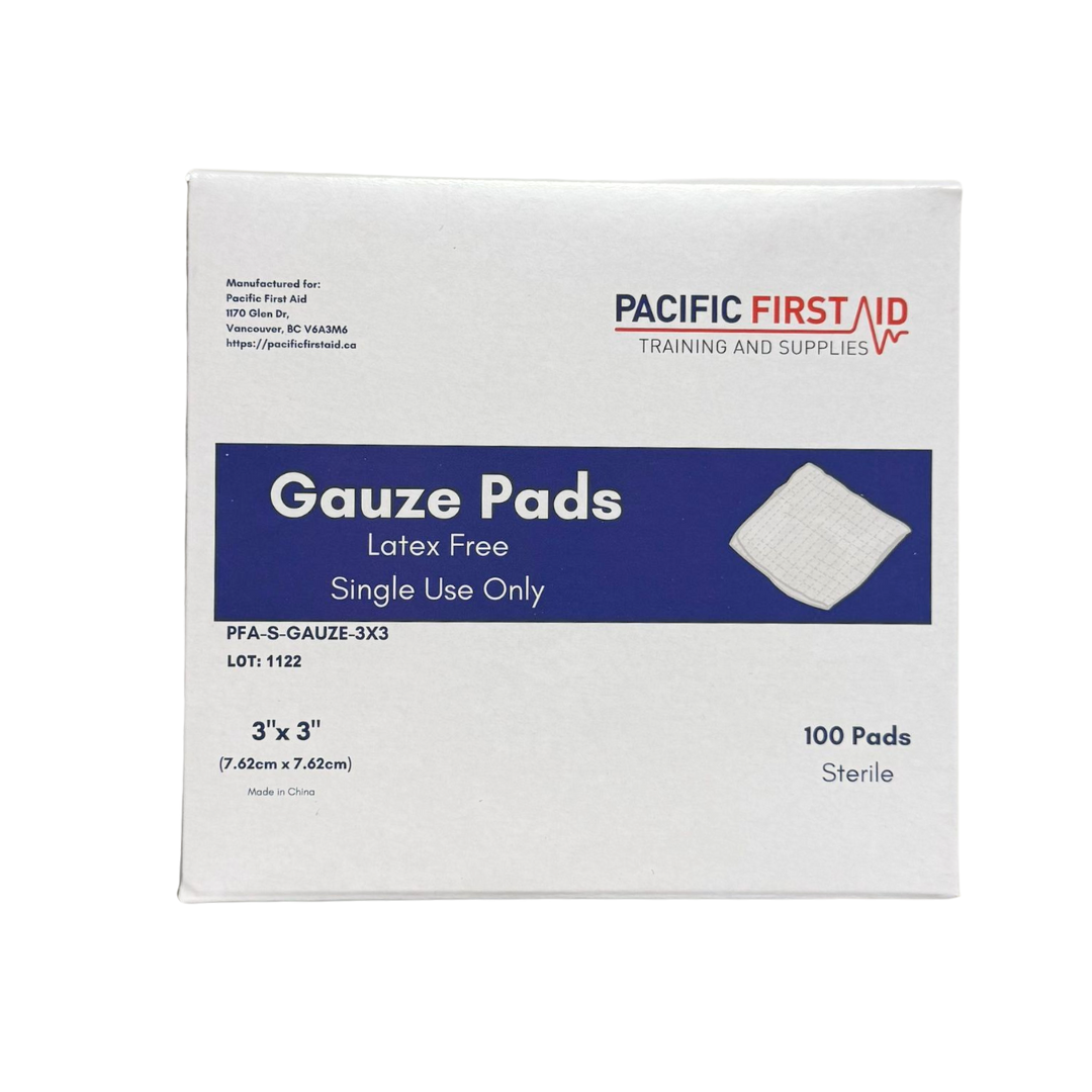 Sterile Gauze Pad 3" x 3" & 4" x 4"