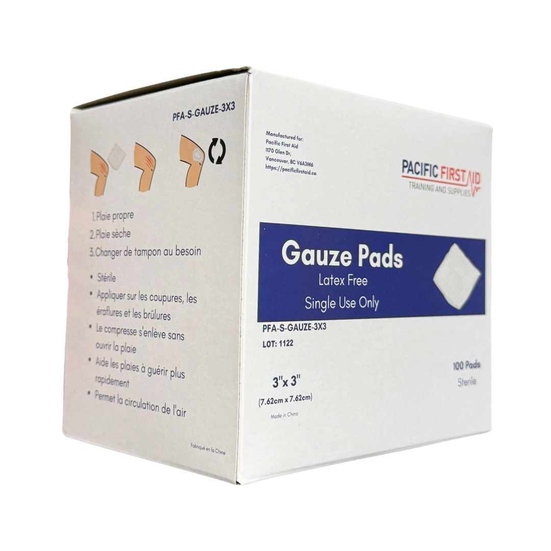 Sterile Gauze Pad 3" x 3" & 4" x 4"