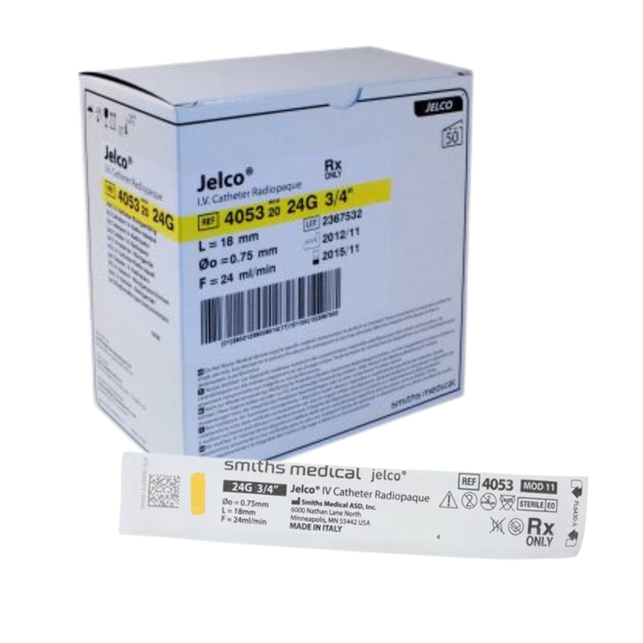 Smith Medical Jelco IV Catheter Radiopaque