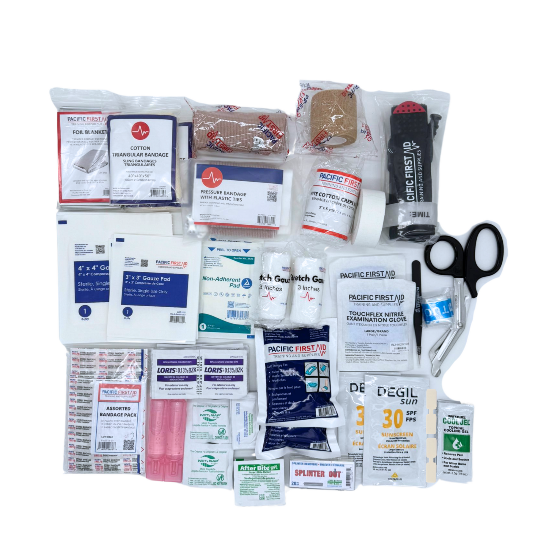 Pacific First Aid Wilderness First Aid Kit - Essentials for Outdoor Adventures - Pacific ...
