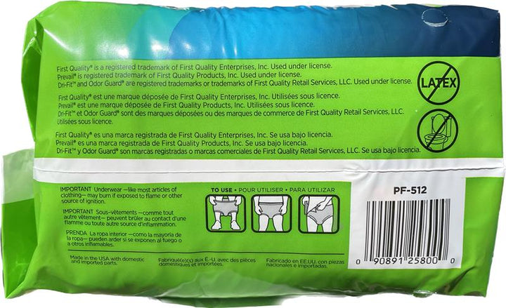 Prevail Pre-Fit Daily Underwear Extra Absorbency Medium, 20 count Adult Diaper