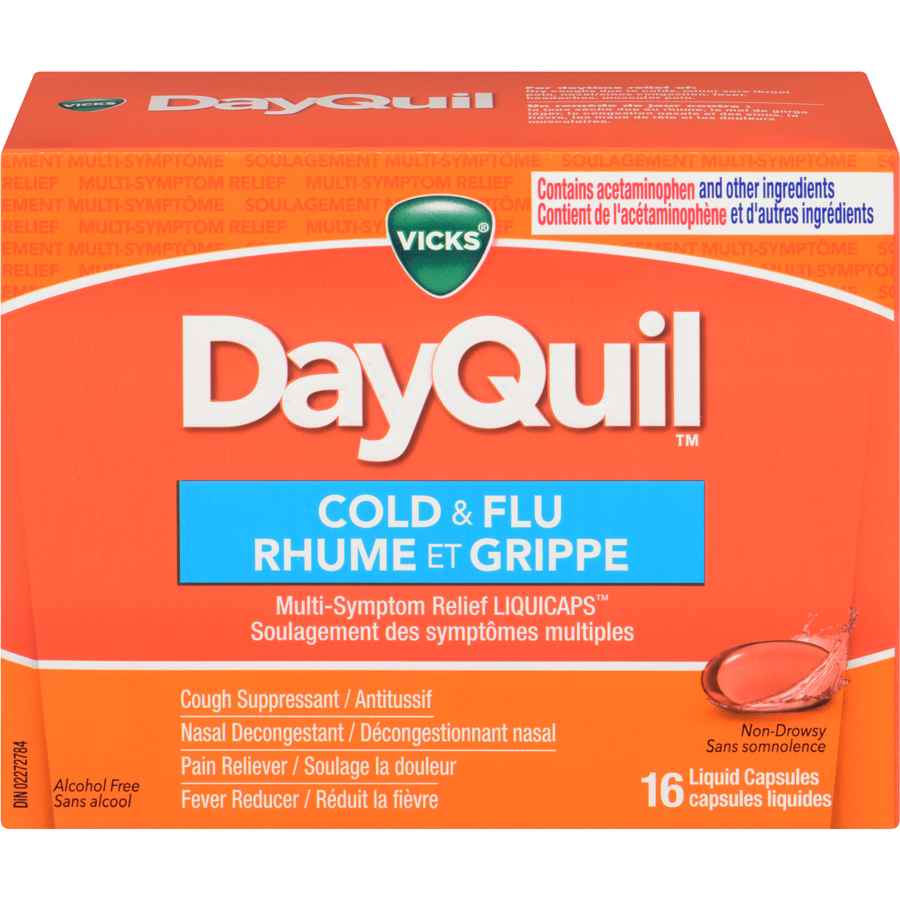 Vicks Dayquil Liquid Capsules