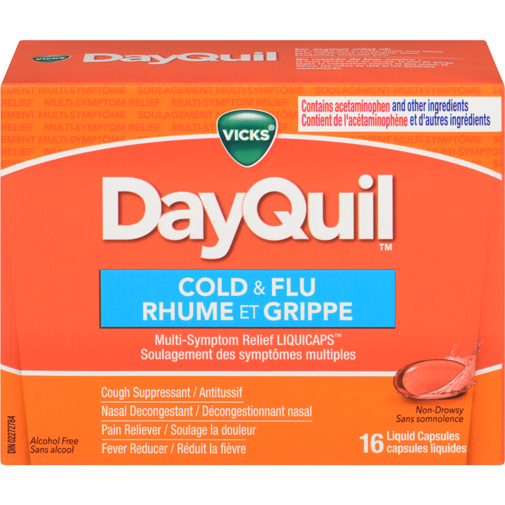 Vicks Dayquil Liquid Capsules