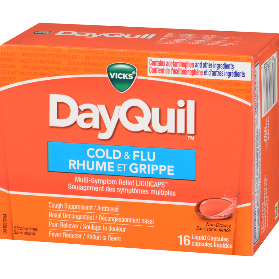 Vicks Dayquil Liquid Capsules