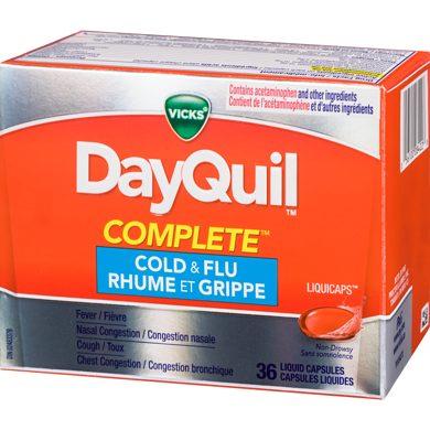 Vicks Dayquil Liquid Capsules