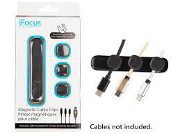 iFocus, 3-pc magnetic cable clip