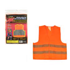 Focus Auto Reflective Safety Vest, Orange