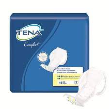 TENA Day Plus Heavy Incontinence Pad, 46 counts