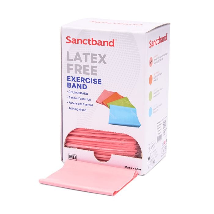 Sanctband Latex-Free Exercise Bands Dispenser Packs