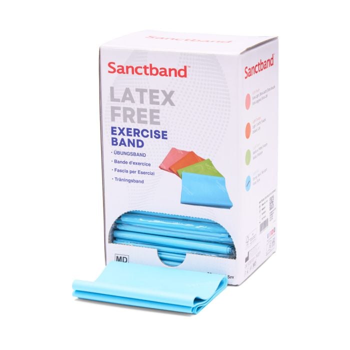 Sanctband Latex-Free Exercise Bands Dispenser Packs