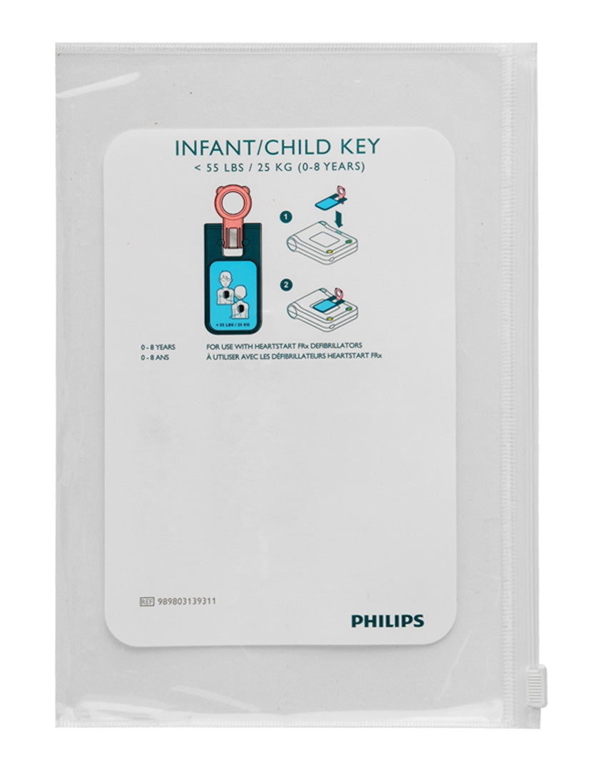 Infant / Child Key, Philips FRx Defibrillator