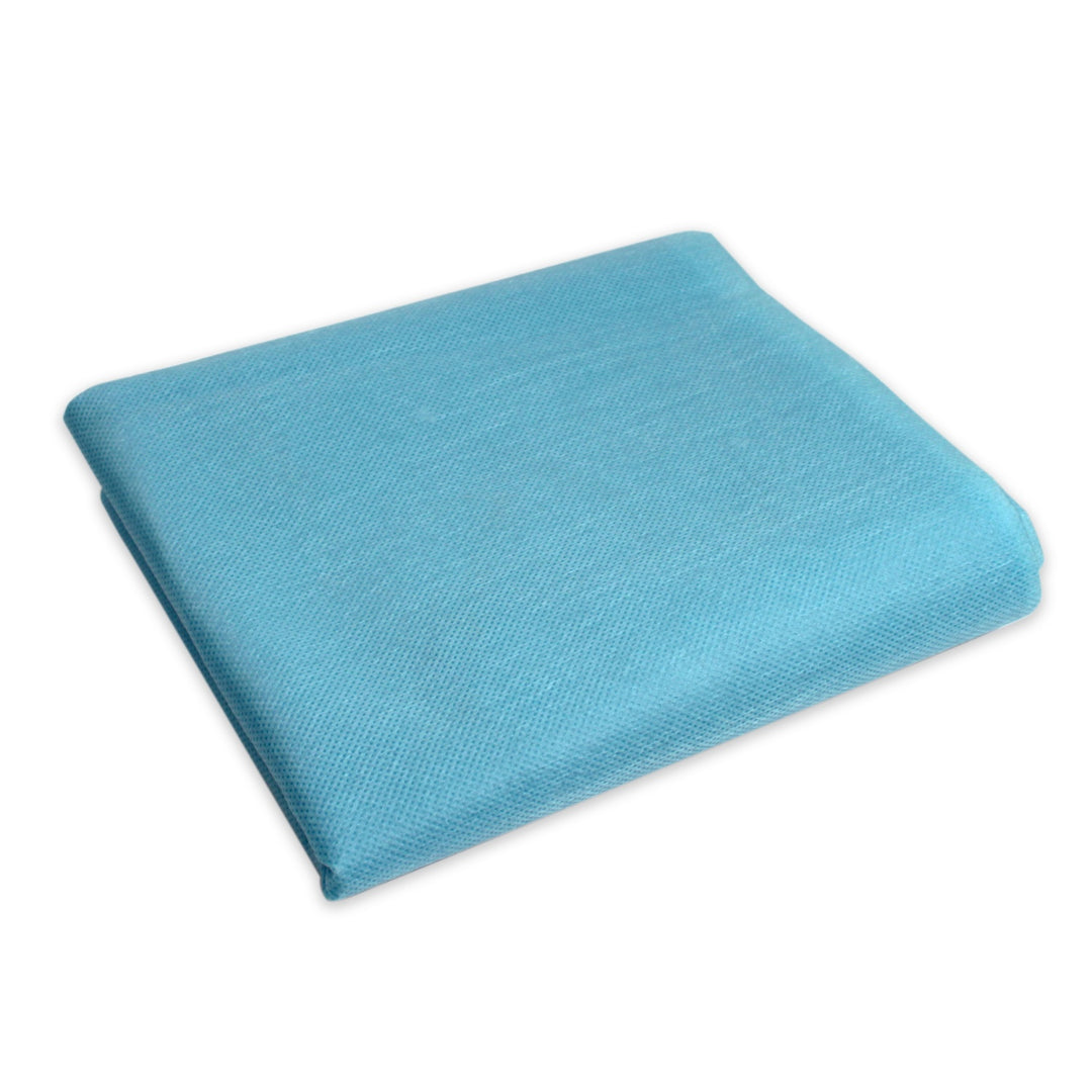 Premium Fitted Cot Sheet - 30" x 85" - Light Blue