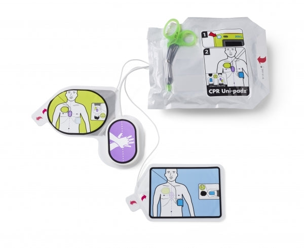 CPR Uni-padz Universal Adult & Pediatric Electrodes
