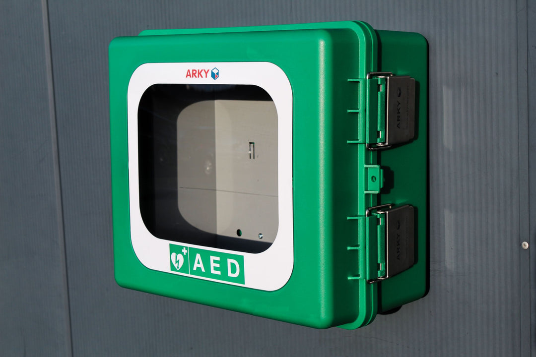 ARKY AED Outdoor Cabinet with Heating elements