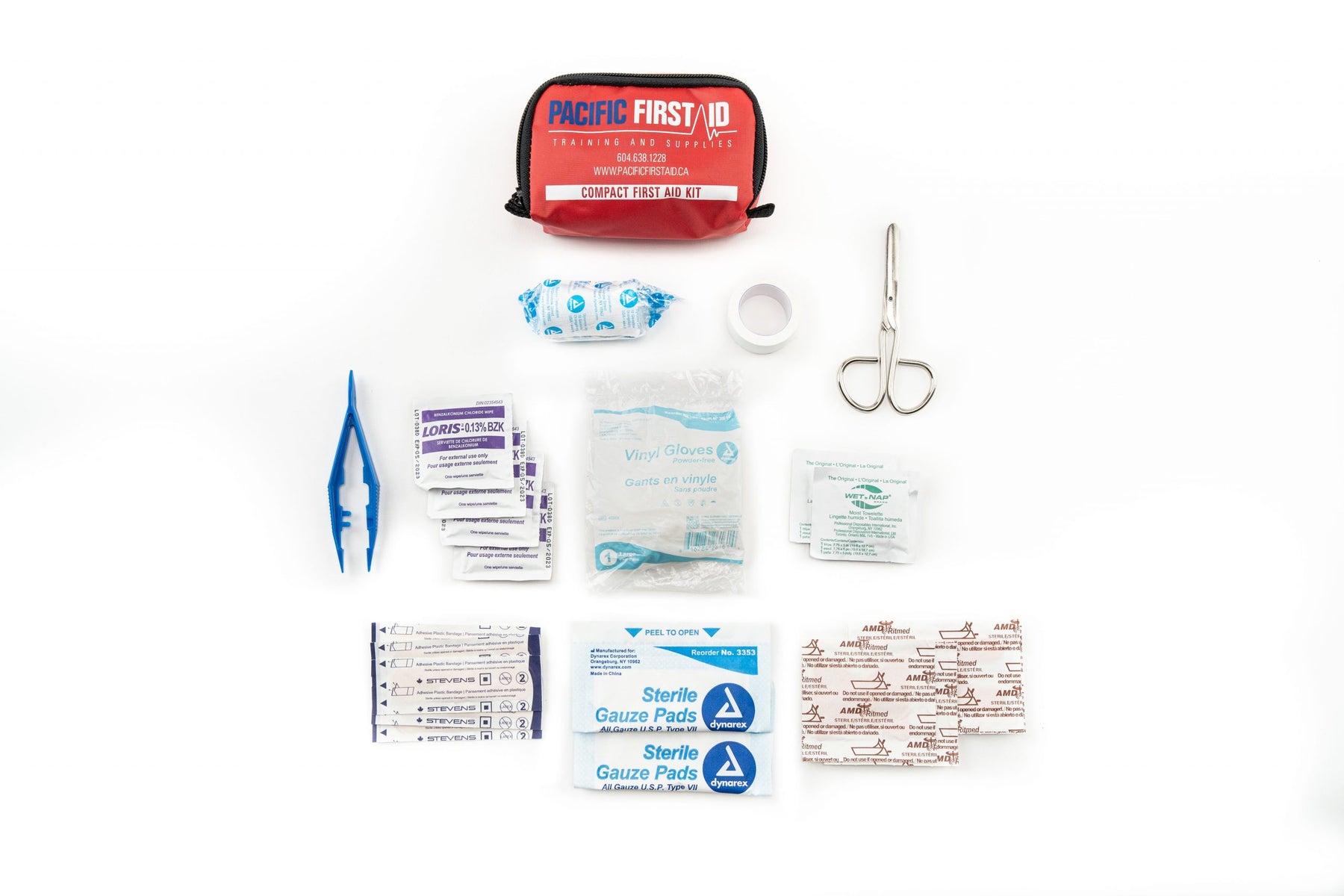 Pacific First Aid Compact First Aid Kid - Pacific First Aid