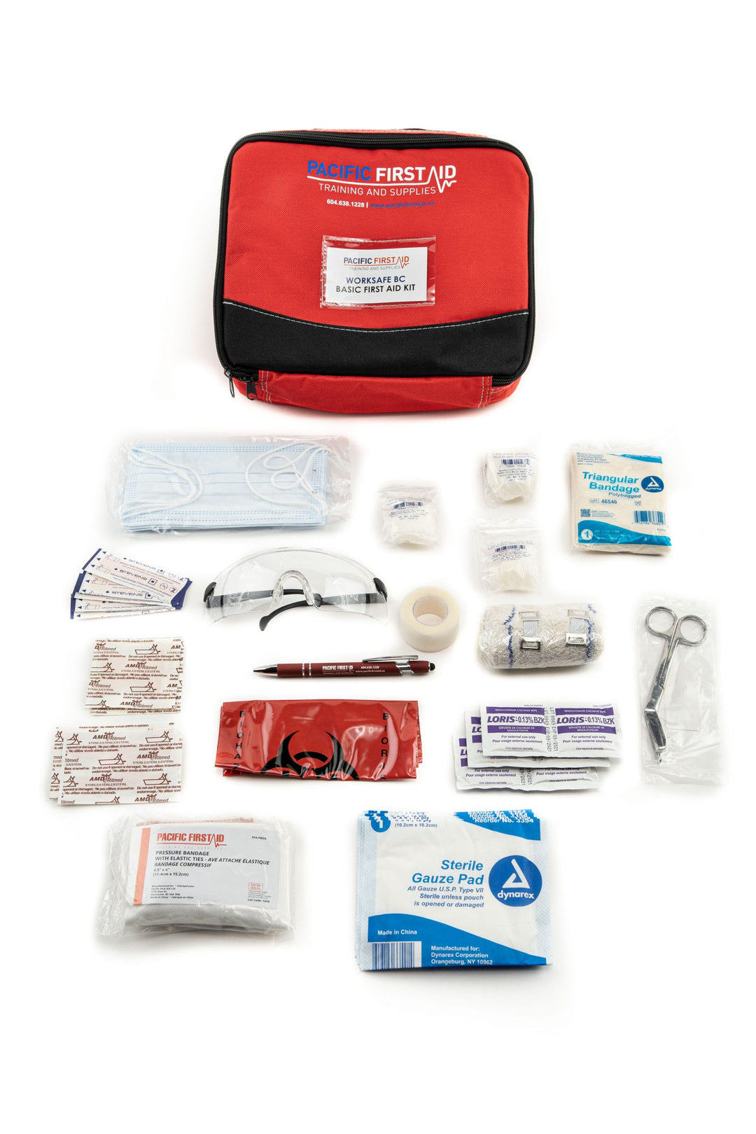 WorkSafe BC - Emergency Basic First Aid Kit