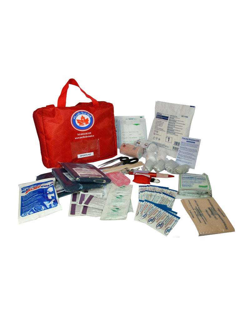 Pacific First Aid Emergency Sports First Aid Kit – Pacific First Aid