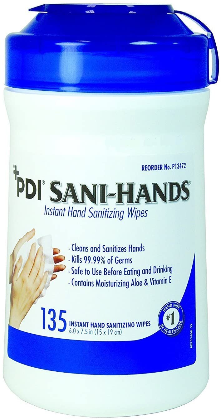 Sani-Hands® Instant Hand Sanitizing (135) Wipes