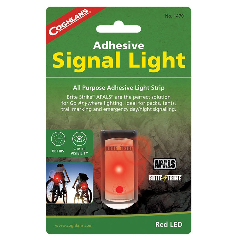 Adhesive Signal Light-Red