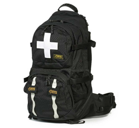 Ski Patrol Black Backpack