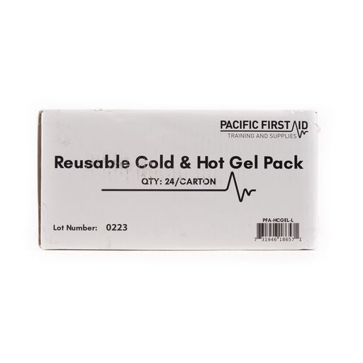 Reusable Cold and Hot Gel pack, 5 x 9" (Each & 24/Box)