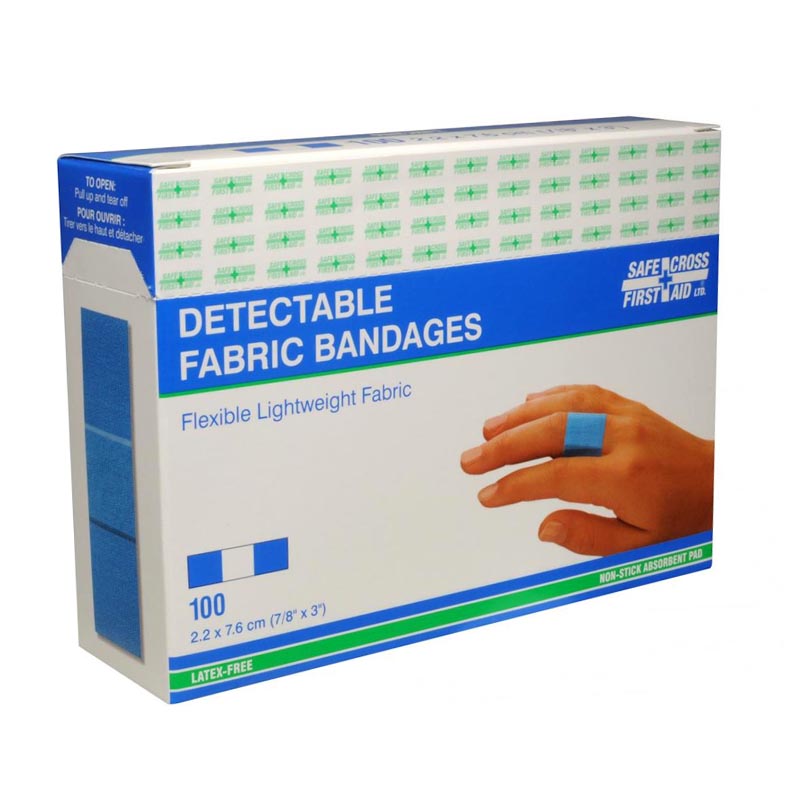 Fabric Detectable Strip Bandage