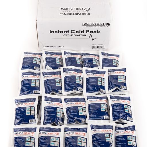 Pacific First Aid Instant Cold Pack, Small (Each & 50/Box) – Pacific First Aid