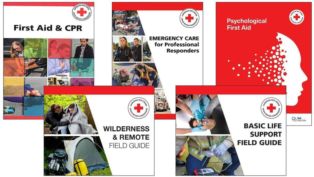 Canadian Red Cross First Aid Training Manuals